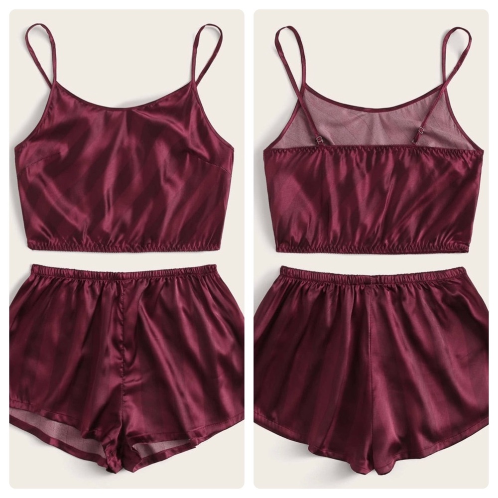 New Satin Cami Pj Set